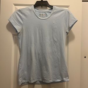 Like New Nike Sport Tee Light Blue